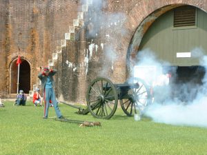 Independence Day at Fort Morgan