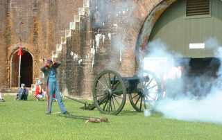 Independence Day at Fort Morgan