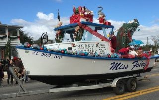Christmas Parades along Alabama Gulf Coast