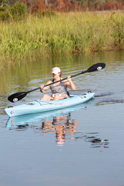 kayaking at Graham Creek Nature Preserve